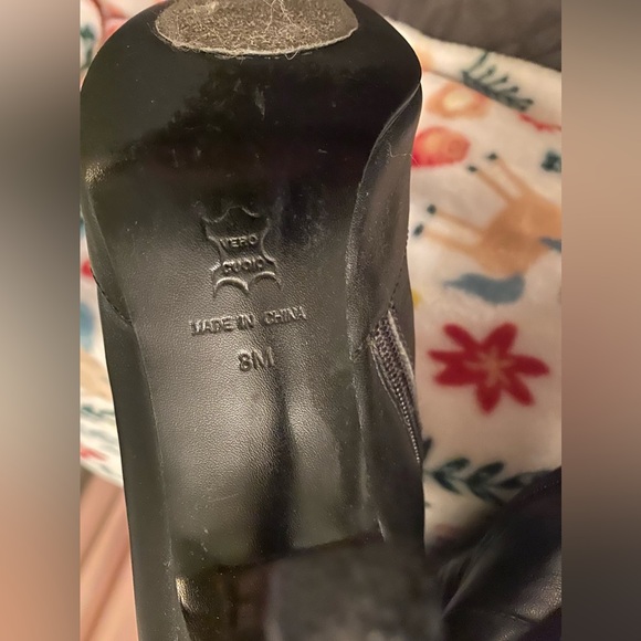 NYLA knee-high leather boot, GUC - Picture 11 of 12